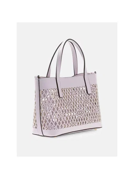 Geantă shopper Guess violet