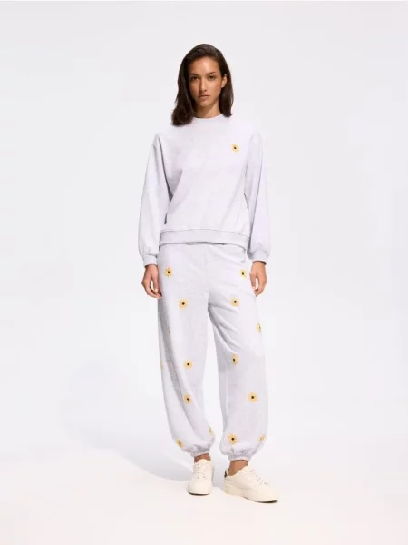 Pantaloni Reserved gri