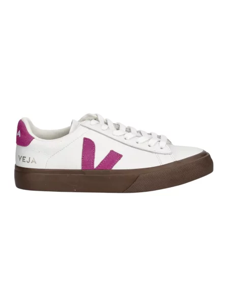 Veja sneakersy skórzane Campo biały