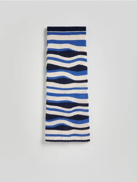 Reserved Dzianinowa spódnica maxi wielobarwny