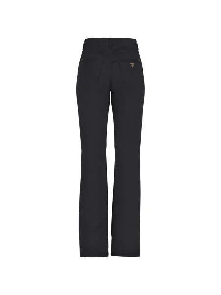 Blugi drepți Guess negru