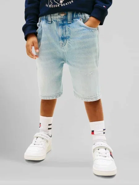 Szorty jeansowe o kroju regular fit z 5 kieszeni Tommy Hilfiger