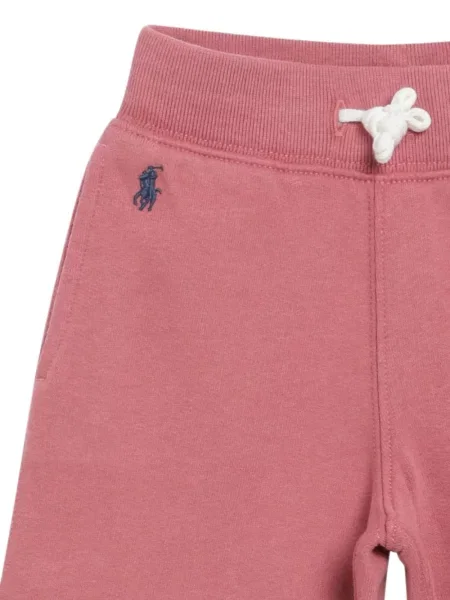 Spodnie dziecięce Polo Ralph Lauren różowe