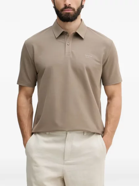 Scurt tricou polo Guess cu broderie