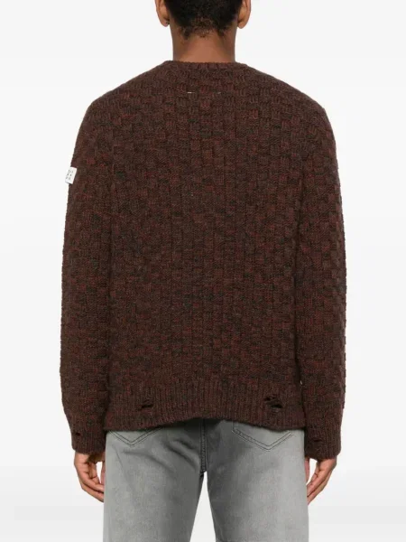 Pulover Mm6 Maison Margiela de lână maro