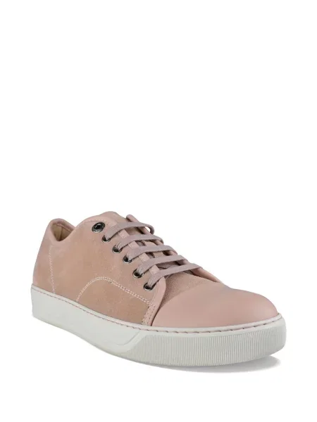 Sneakers Lanvin με κορδόνια με δαντέλα ροζ