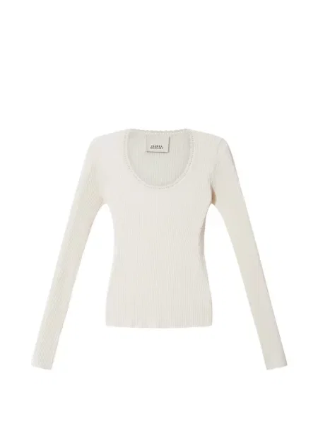 Pulover Isabel Marant alb
