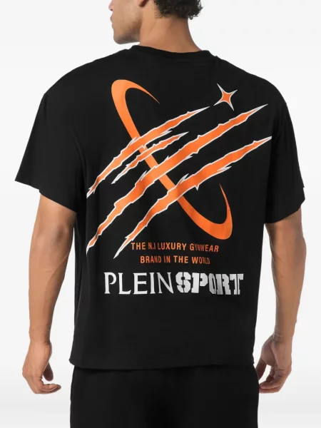 Tricou Plein Sport cu imagine negru