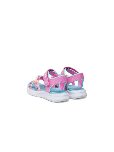 Sandály Skechers Jumpsters Sandal-Tie Dye Bffs růžová