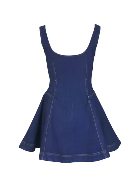 Sukienka jeansowa Simkhai garniturowa niebieska