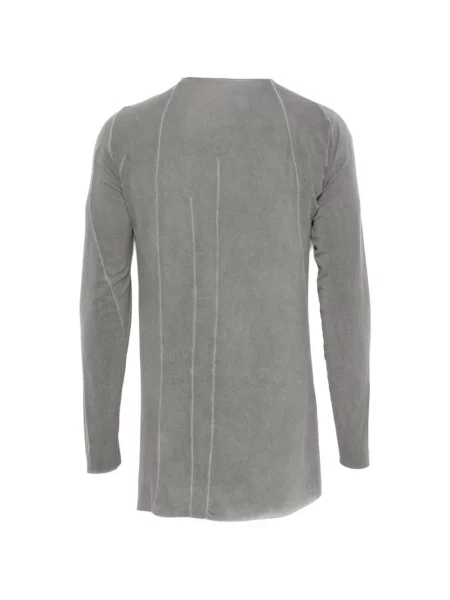 Lung tricou Leon Emanuel Blanck gri