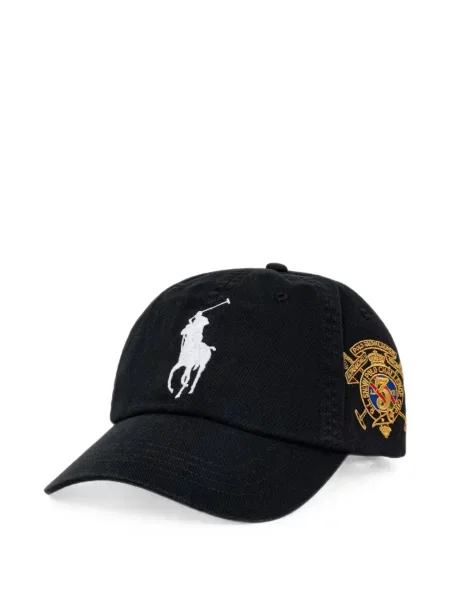 Șapcă Polo Ralph Lauren cu autograf negru