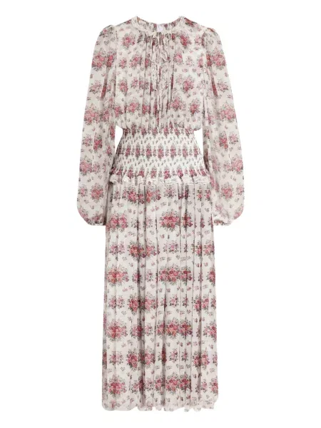 Rochie midi Dolce & Gabbana cu imagine până la genunchi de costum alb