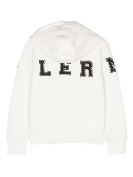 Bluza z kapturem dziecięca Moncler Enfant biała