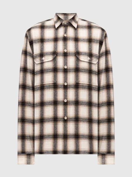 Сорочка в клітинку Cashmere&whiskey бежева