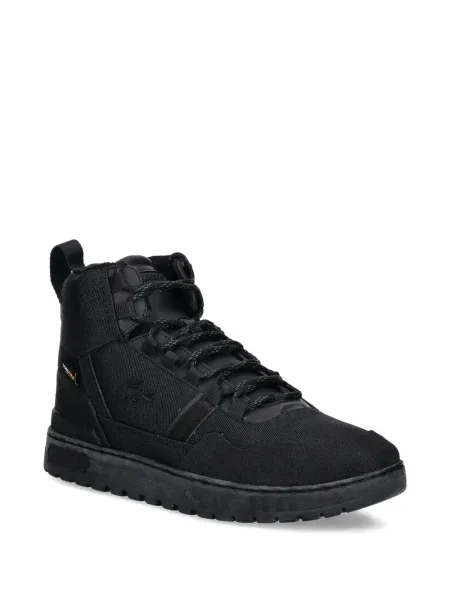 Sneakerși Lacoste cu autograf negru