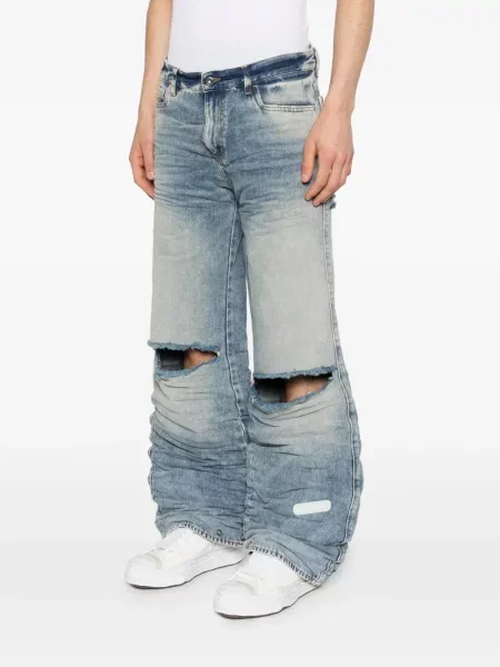 Дънки Pdf с разкъсвания синьо