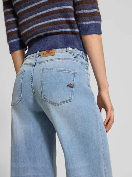 Jeansy z szerokimi nogawkami z wpuszczanymi Buena Vista