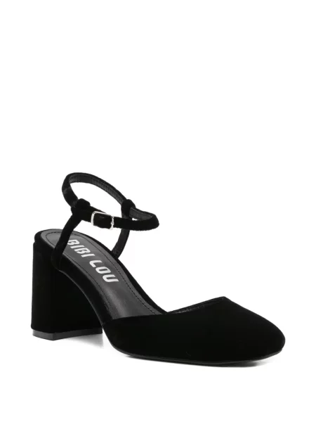 Pantofi cu toc Bibi Lou cu bretele negru