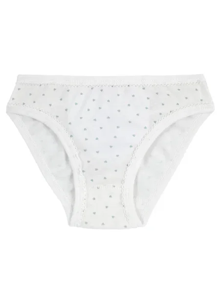 Chiloți copii Petit Bateau alb