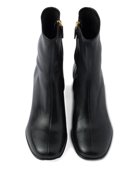 Botine Prada din piele negru