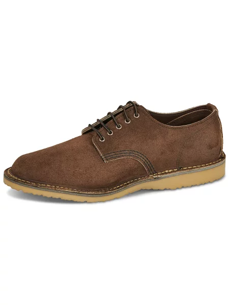 Oxford Red Wing din țesătură twill roșu