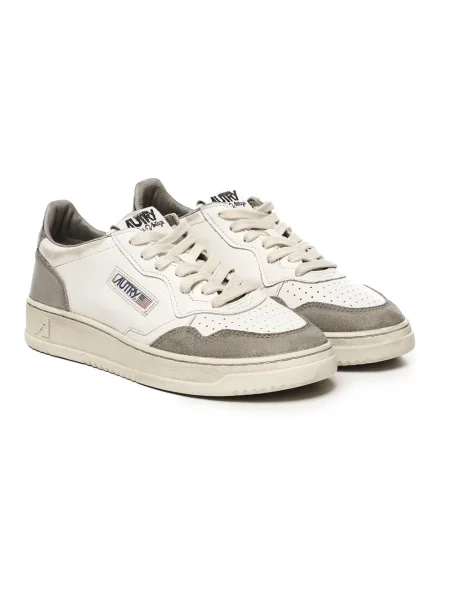 Sneakersy Autry zamszowe beżowe