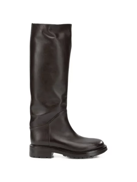 Cizme Strategia Shoes din piele maro