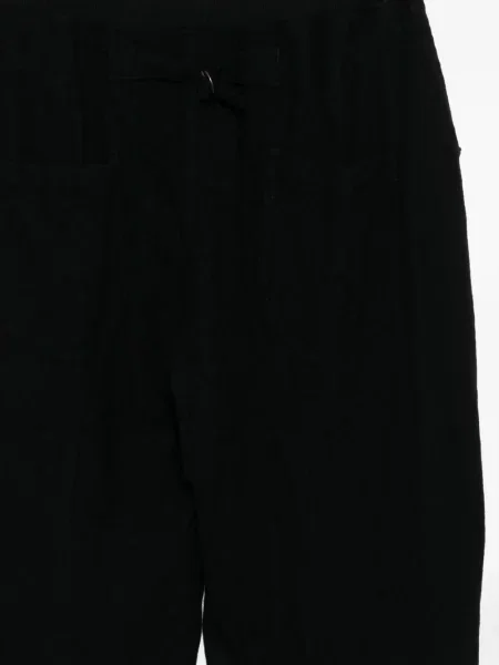 Pantaloni The Viridi-anne de lână negru