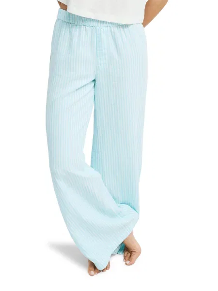 ROXY Pantaloni sport Sun Spell albastru deschis alb