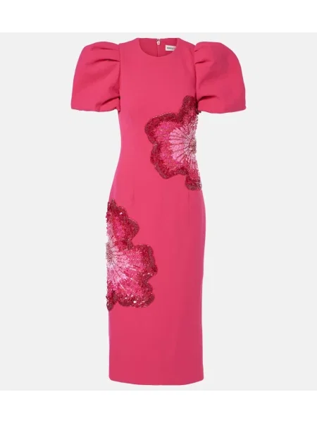 Sukienka midi Rebecca Vallance do kolan garniturowa różowa