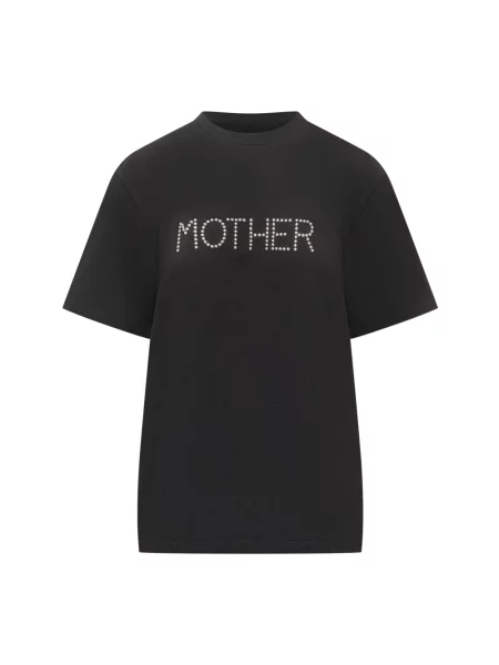 Koszulka Stella Mccartney z logo czarna