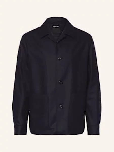 Zegna Kurtka blau granatowa