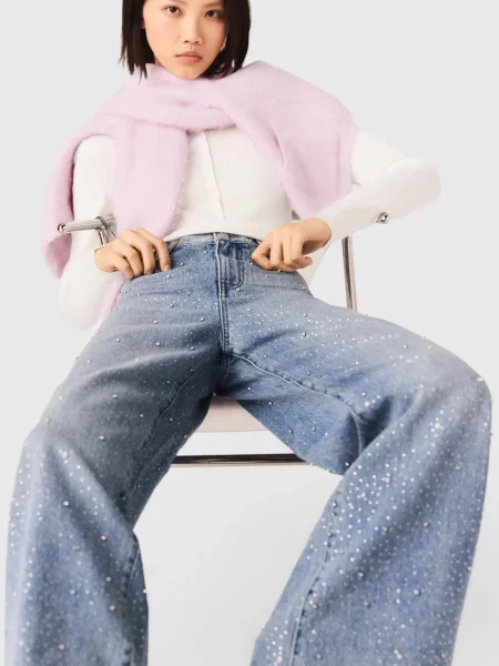 Джинси Maje блакитні