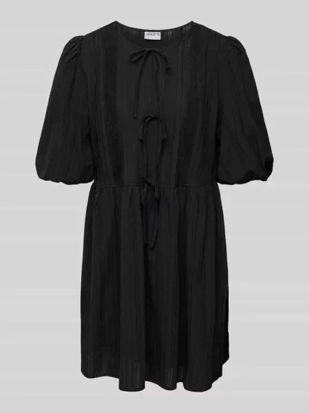 Sukienka mini z wiązaniem Jake*s Casual czarna