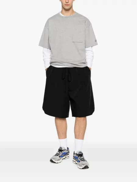 Шорти Fear Of God Essentials бродирани черно