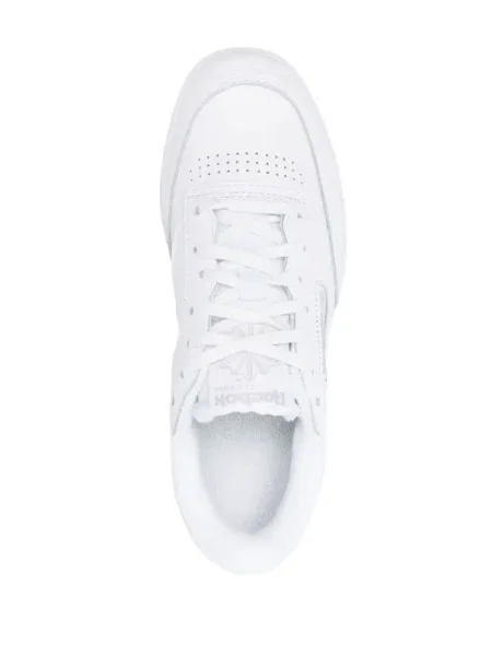 Sneakerși Reebok din piele alb