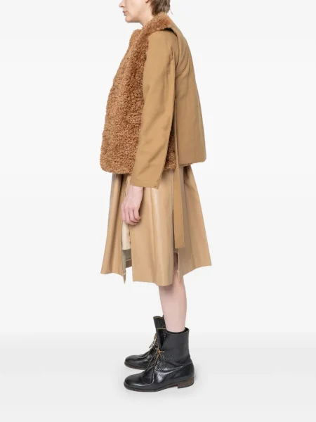 Kamizelka Muller Of Yoshiokubo polarowa brązowa