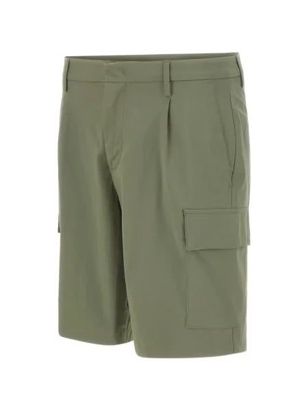 Plisirane kratke hlače kargo K-way zelena