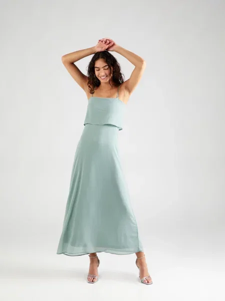 VILA Rochie de seară MILINA pastel verde