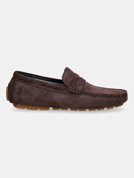 U.S. Polo Assn. mokasini rjava
