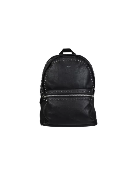Plecak Jimmy Choo skórzany retro czarny