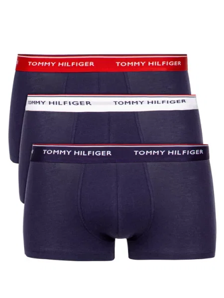 Hlačke Tommy Hilfiger modra
