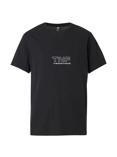 THE NORTH FACE Tricou Zumu negru alb