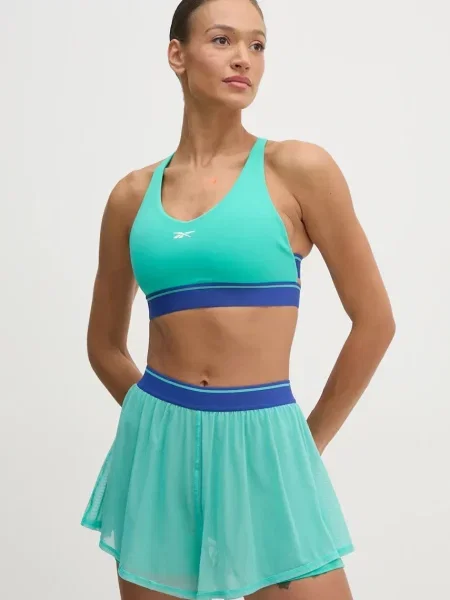 Спортен сутиен Reebok Team тюркоазено