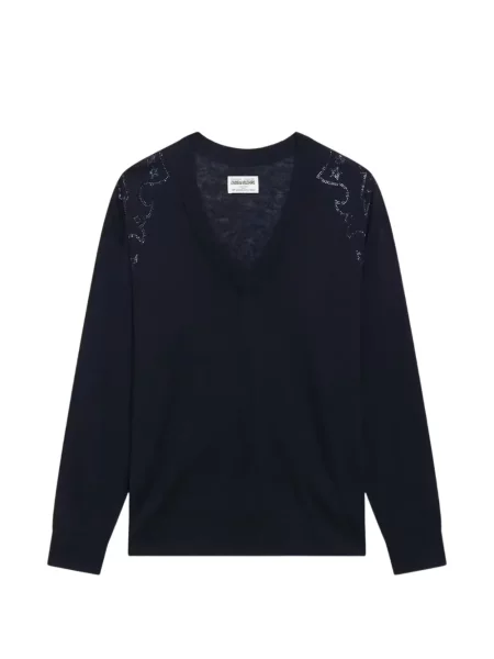 Stras pulover Zadig&voltaire negru