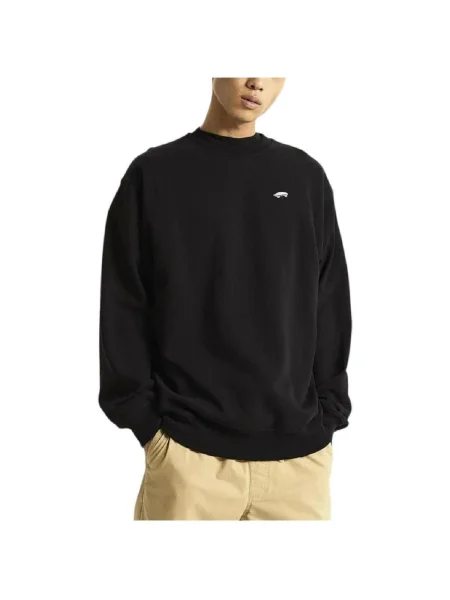 Pánska mikina Vans Salton Loose Ft Crew black čierna