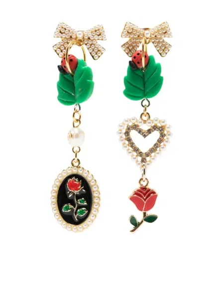 Cercei Amir Slama cu funde auriu