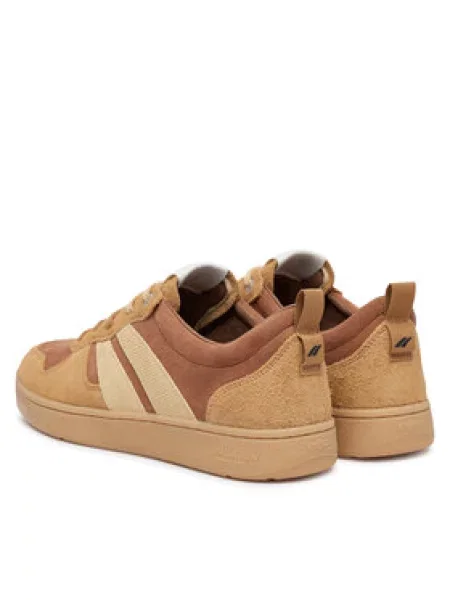 Sneakersy Palladium Pallacup Flame Suede Svetlo hnedá