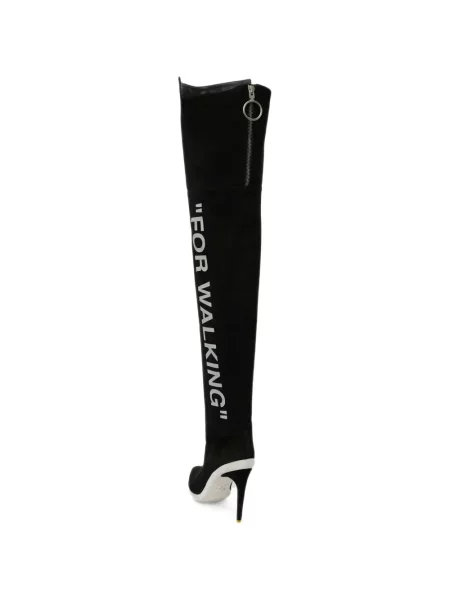 Cizme Off-white de drumeție alb